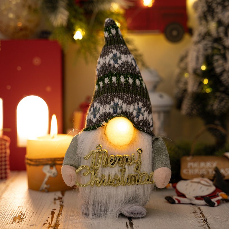 Christmas Decoration Creative Christmas Nose With Lights - Elora Moda