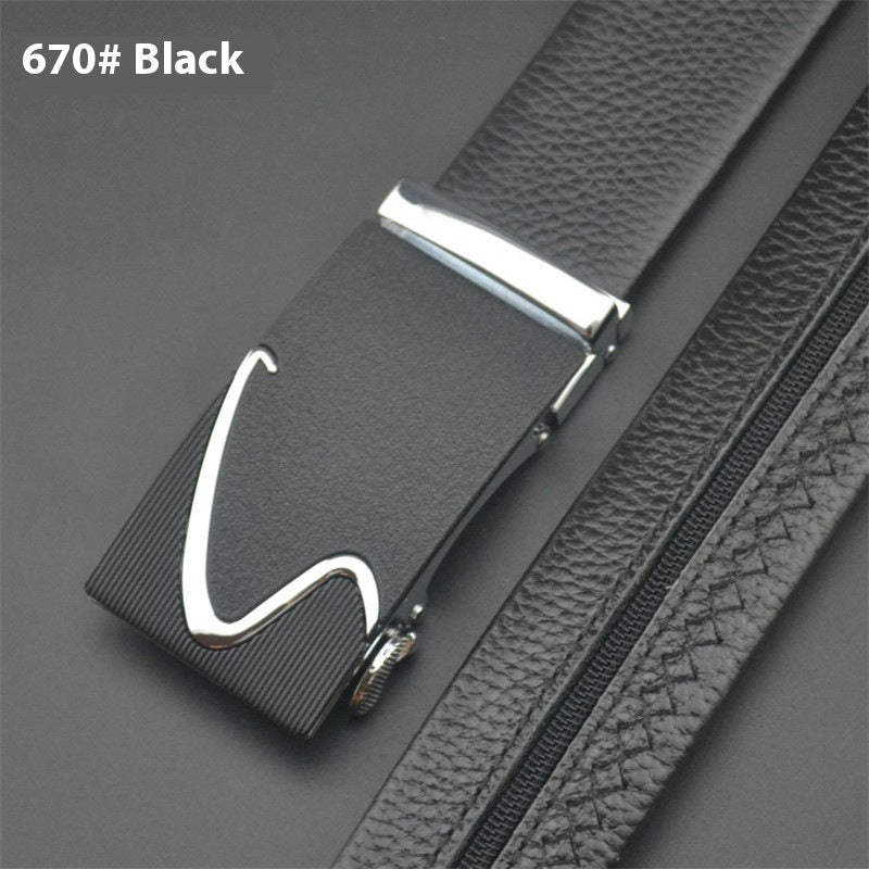 First Layer Cow Leather Belt Can Hide Money - Elora Moda