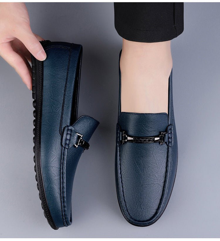 Men's Breathable British Loafers - Elora Moda