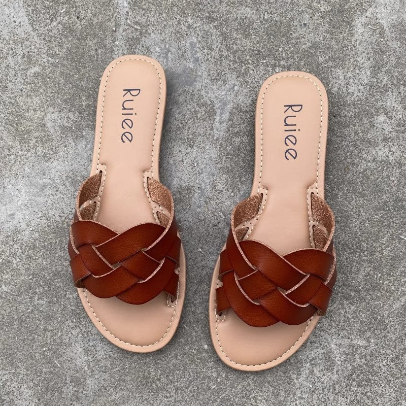 High - grade Flat Slippers For Women Summer - Elora Moda