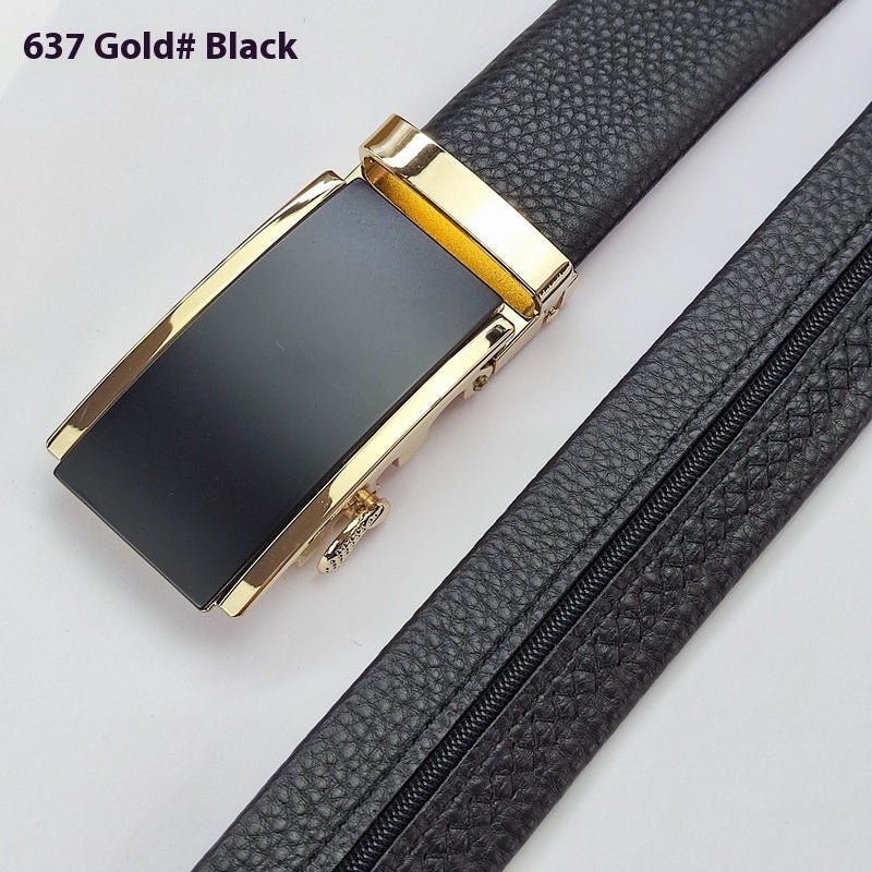 First Layer Cow Leather Belt Can Hide Money - Elora Moda