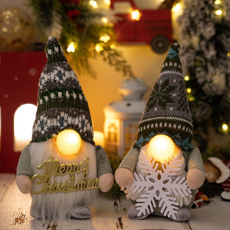 Christmas Decoration Creative Christmas Nose With Lights - Elora Moda