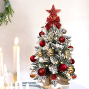 Tabletop Christmas Tree With Light & Ornaments 2 ft - Elora Moda