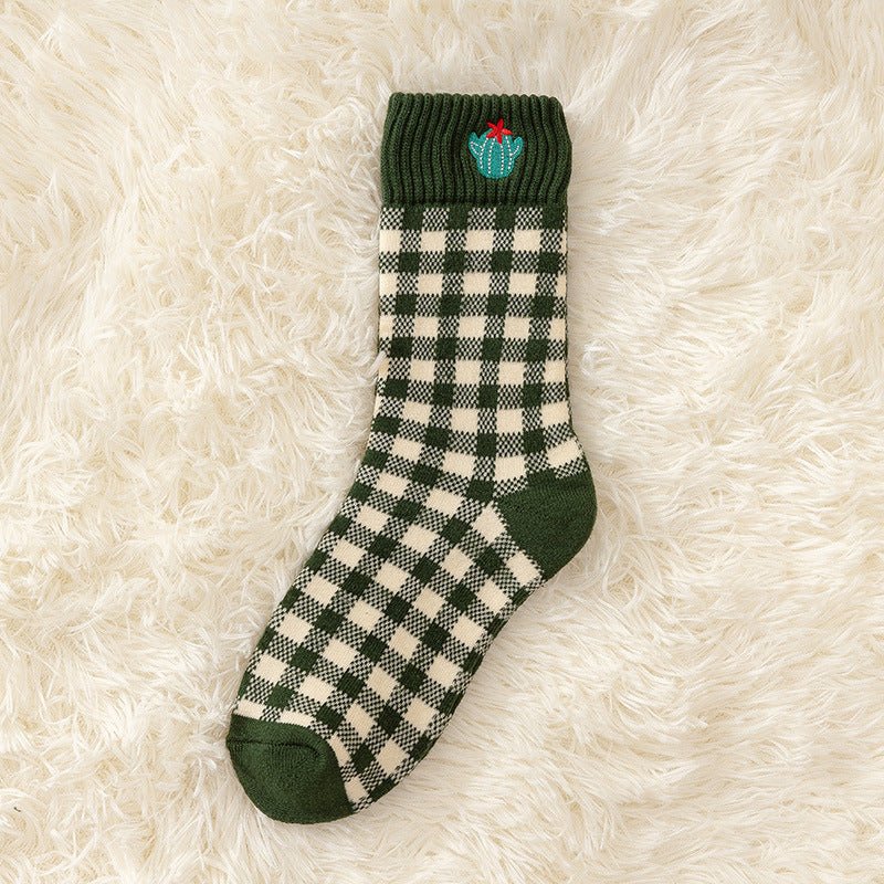 Women Terry Socks Thickened In Winter - Elora Moda