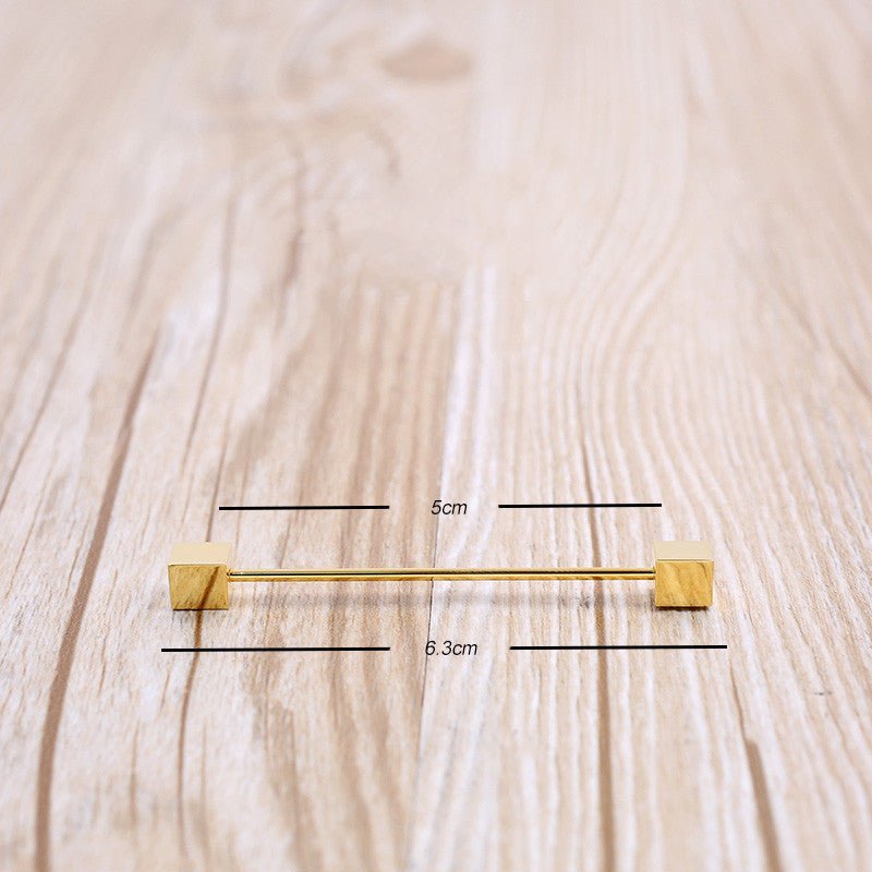 Man business horse wedding Guoming groom graduation interview tie pin stick buckle - Elora Moda