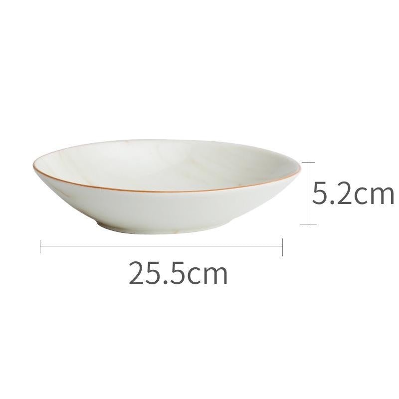 Marbled Ceramic Bowls And Dishes - Elora Moda