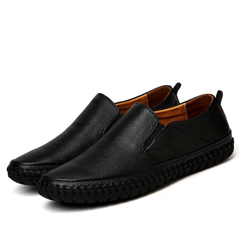 Men's Genuine Cowhide Leather Loafers for Casual & Business - Elora Moda