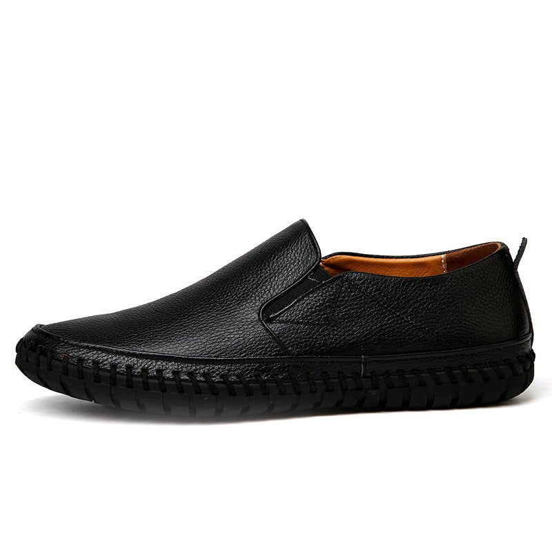 Men's Genuine Cowhide Leather Loafers for Casual & Business - Elora Moda