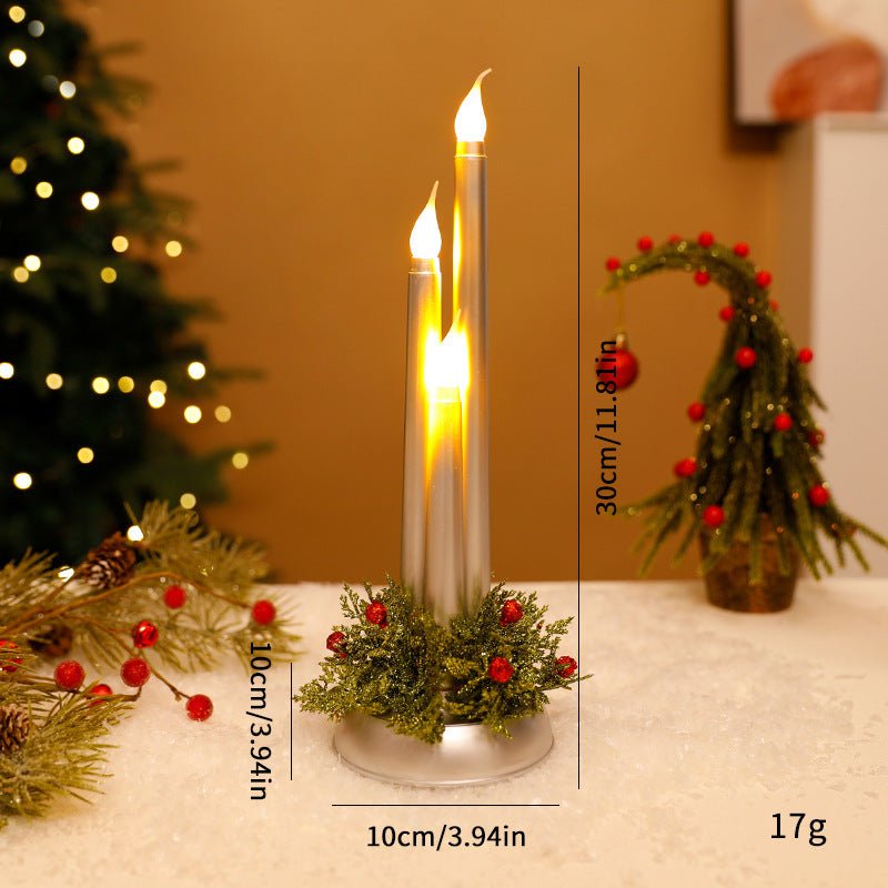 Christmas LED Candle Decoration - Elora Moda