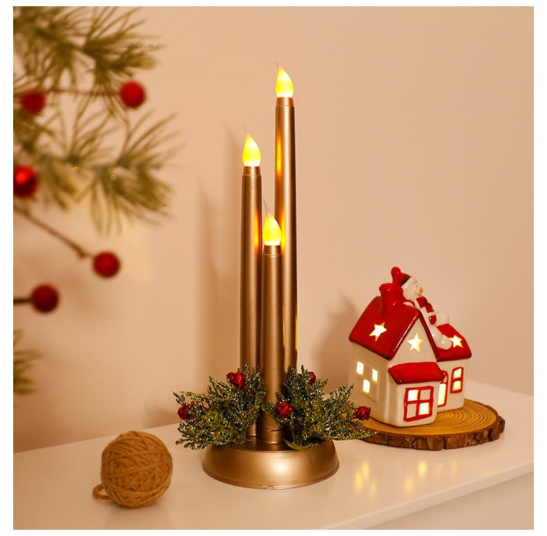 Christmas LED Candle Decoration - Elora Moda