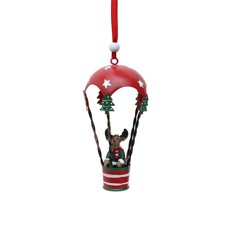 Nordic Metal Christmas Ornaments | Balloons and Umbrellas - Elora Moda