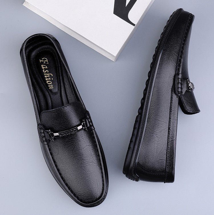 Men's Breathable British Loafers - Elora Moda