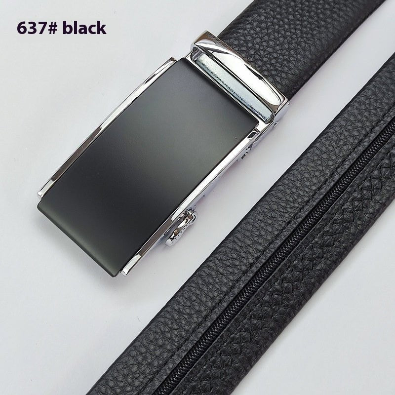 First Layer Cow Leather Belt Can Hide Money - Elora Moda