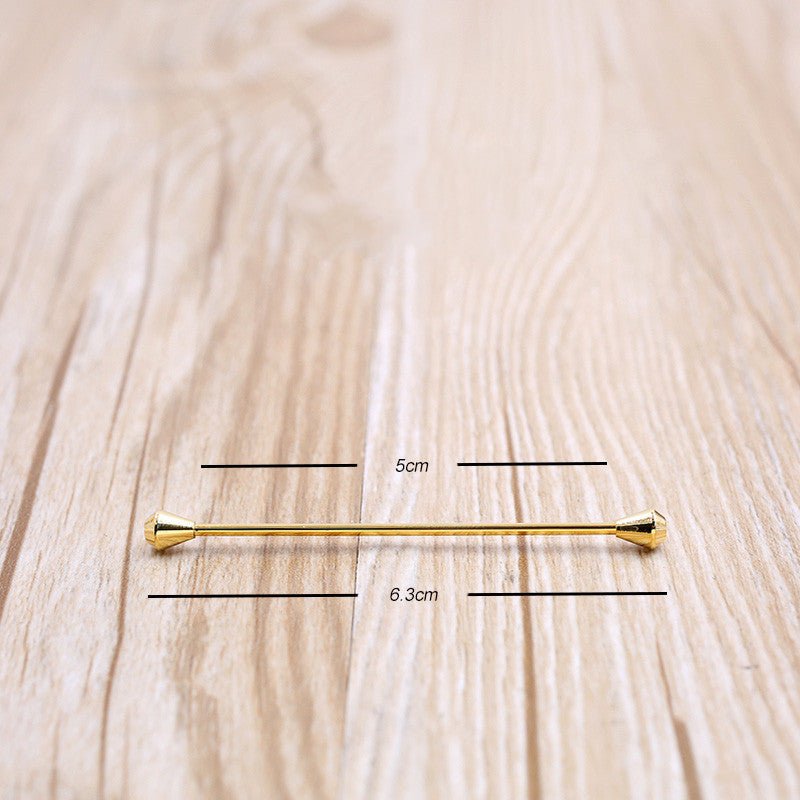 Man business horse wedding Guoming groom graduation interview tie pin stick buckle - Elora Moda