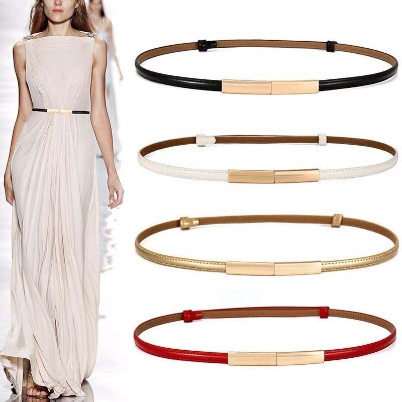 Women's Belt Double Buckles Style - Elora Moda