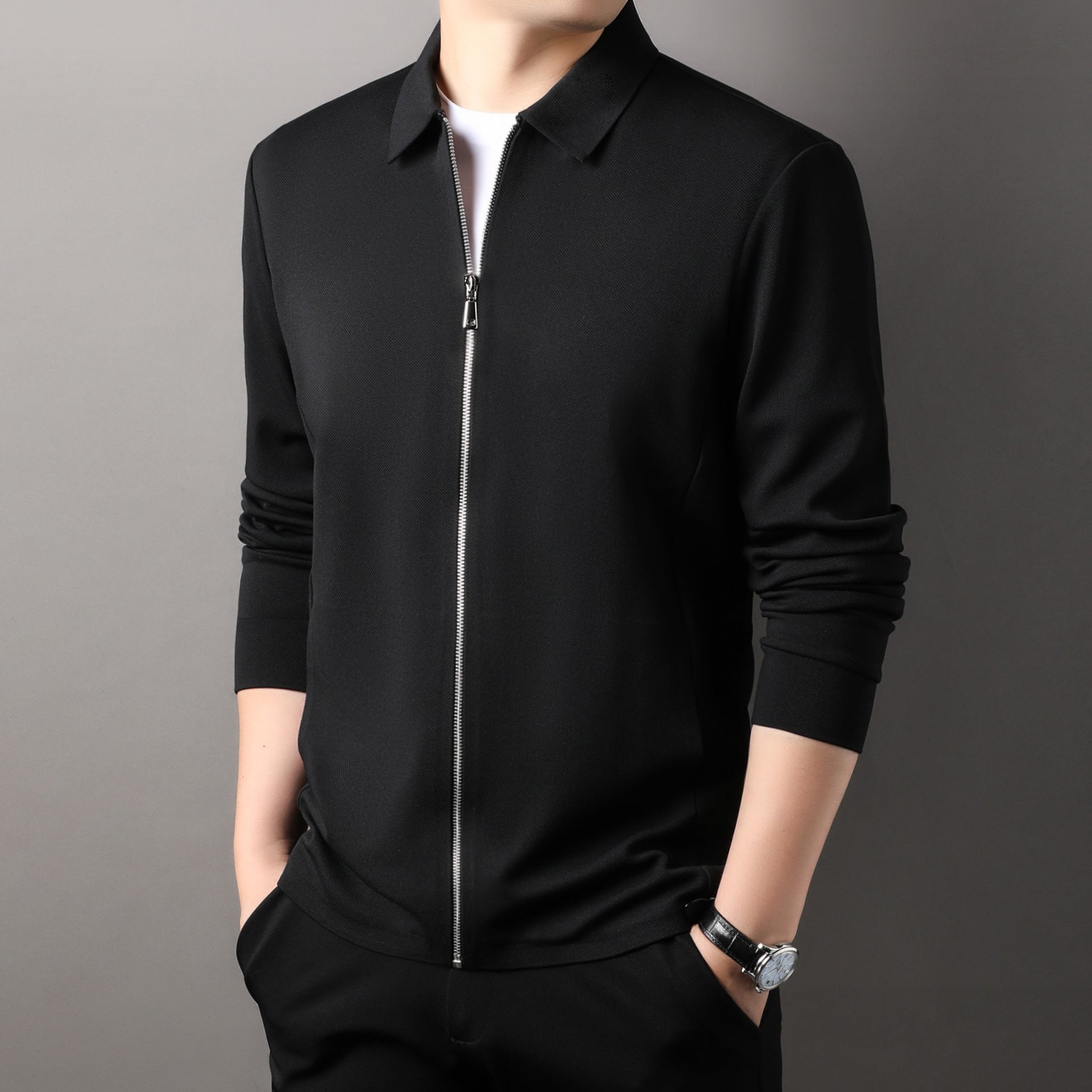Men's Jacket High - grade Casual Business - Elora Moda