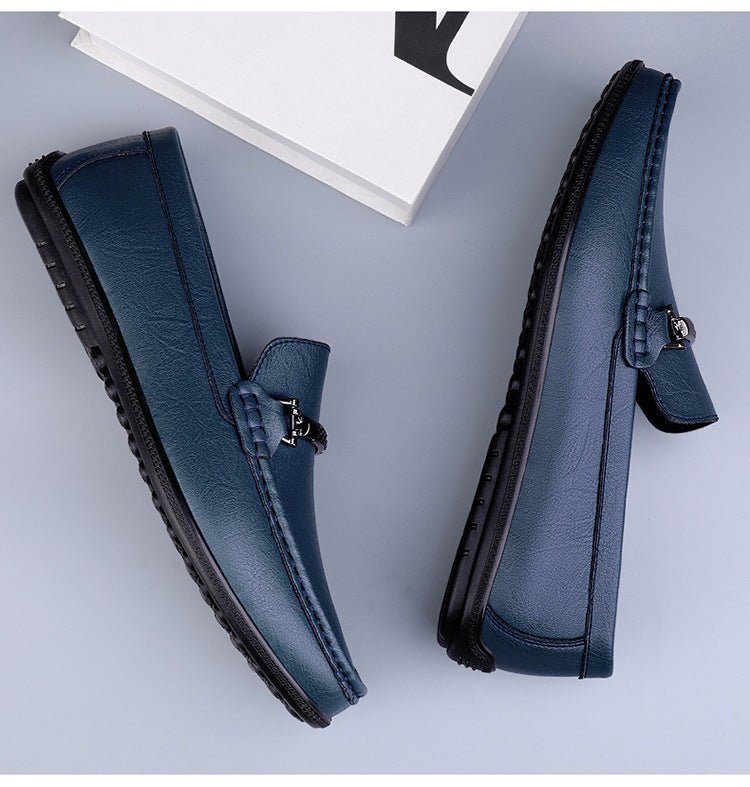 Men's Breathable British Loafers - Elora Moda
