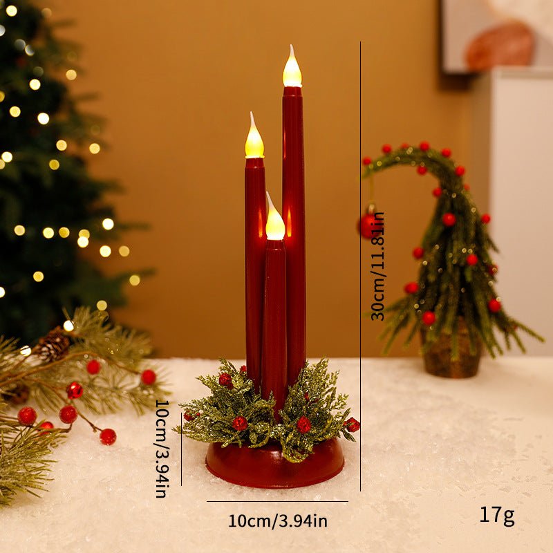 Christmas LED Candle Decoration - Elora Moda