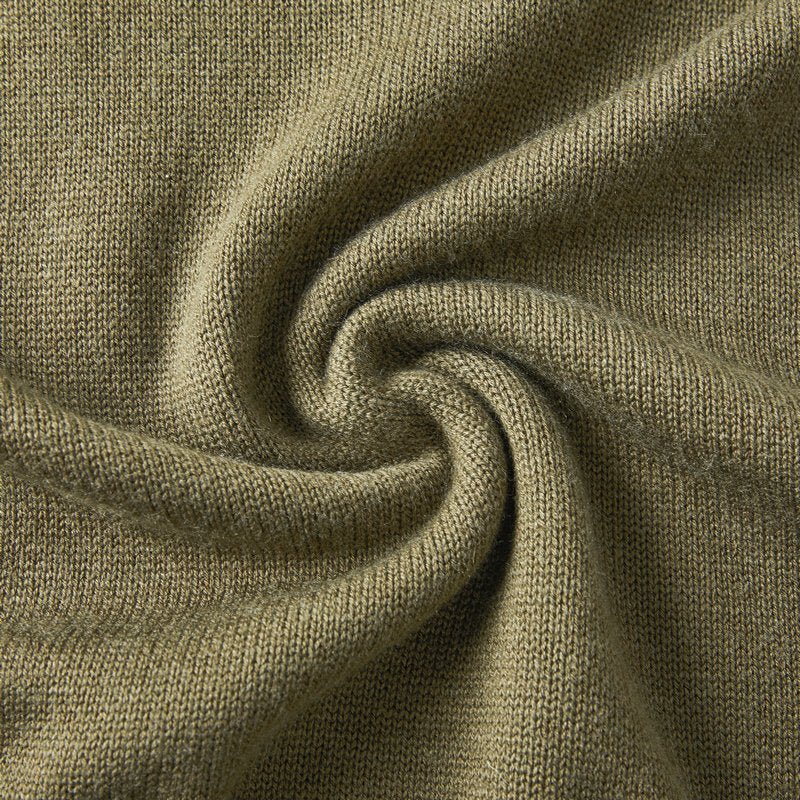 Men's Sweater Thickened Wool Base - Elora Moda