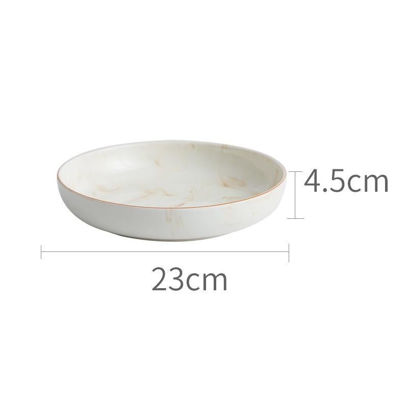Marbled Ceramic Bowls And Dishes - Elora Moda