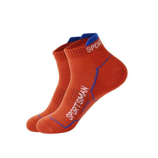 Socks Male Socks Summer Thin Solid Color Letter Mesh Breathable - Elora Moda