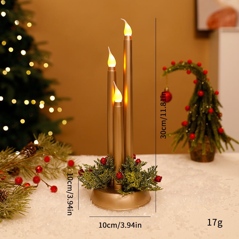 Christmas LED Candle Decoration - Elora Moda