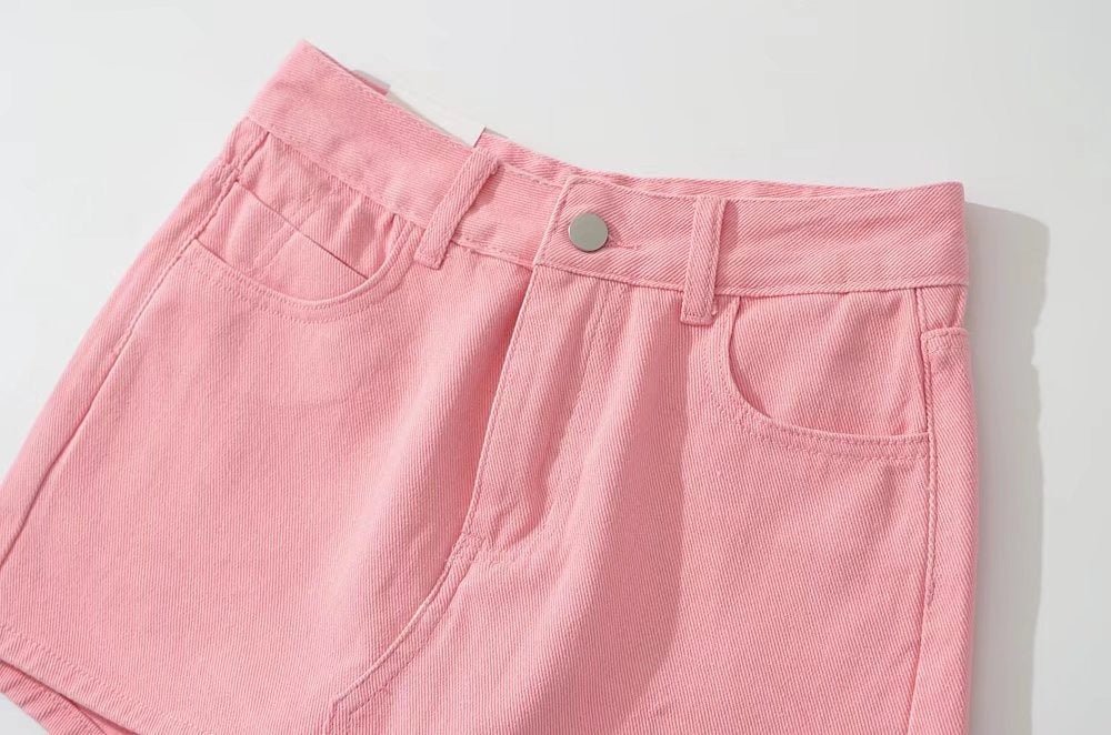 Sheath Ultra Short Denim Skirted Leggings Anti - exposure Underpants Denim European And American - Elora Moda