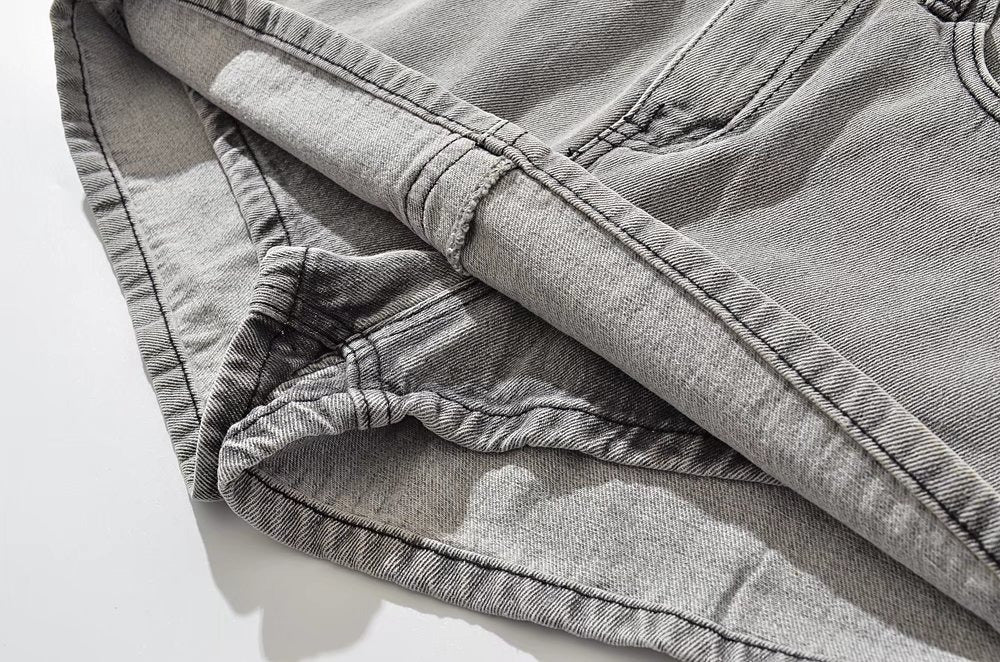 Sheath Ultra Short Denim Skirted Leggings Anti - exposure Underpants Denim European And American - Elora Moda