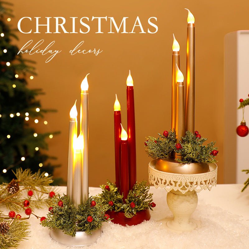 Christmas LED Candle Decoration - Elora Moda