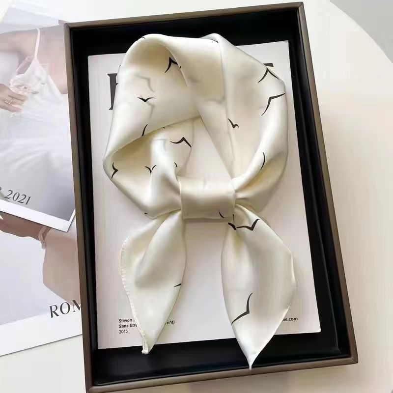 Women's High - end Thin Square Scarf - Elora Moda