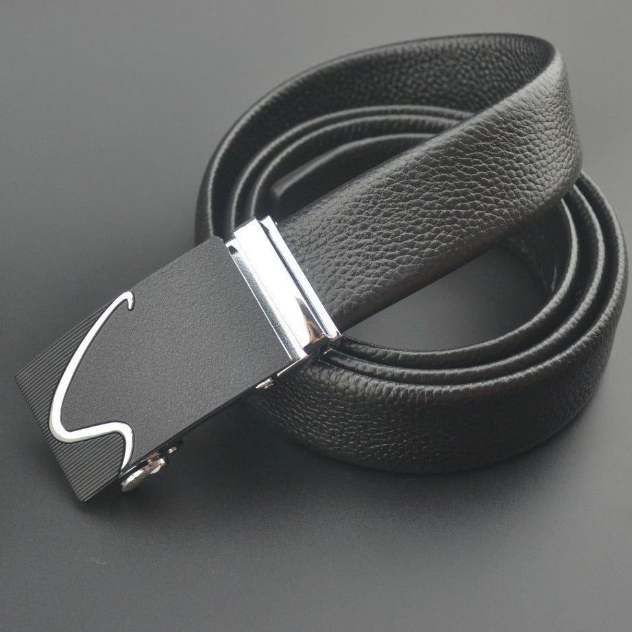 First Layer Cow Leather Belt Can Hide Money - Elora Moda