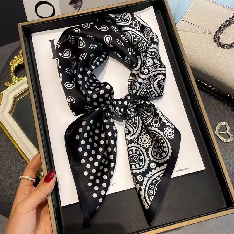 Women's High - end Thin Square Scarf - Elora Moda