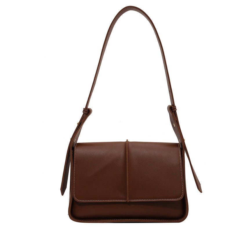Retro Textured Shoulder Bag Women Underarm - Elora Moda