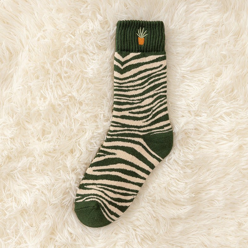 Women Terry Socks Thickened In Winter - Elora Moda