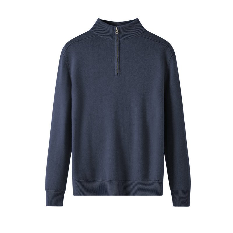 Men's Sweater Thickened Wool Base - Elora Moda