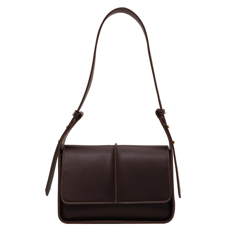 Retro Textured Shoulder Bag Women Underarm - Elora Moda