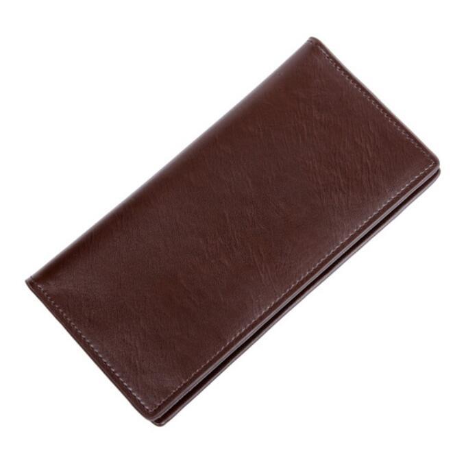 Men's Leather Multi - card Bi - fold Fashion Wallet - Elora Moda