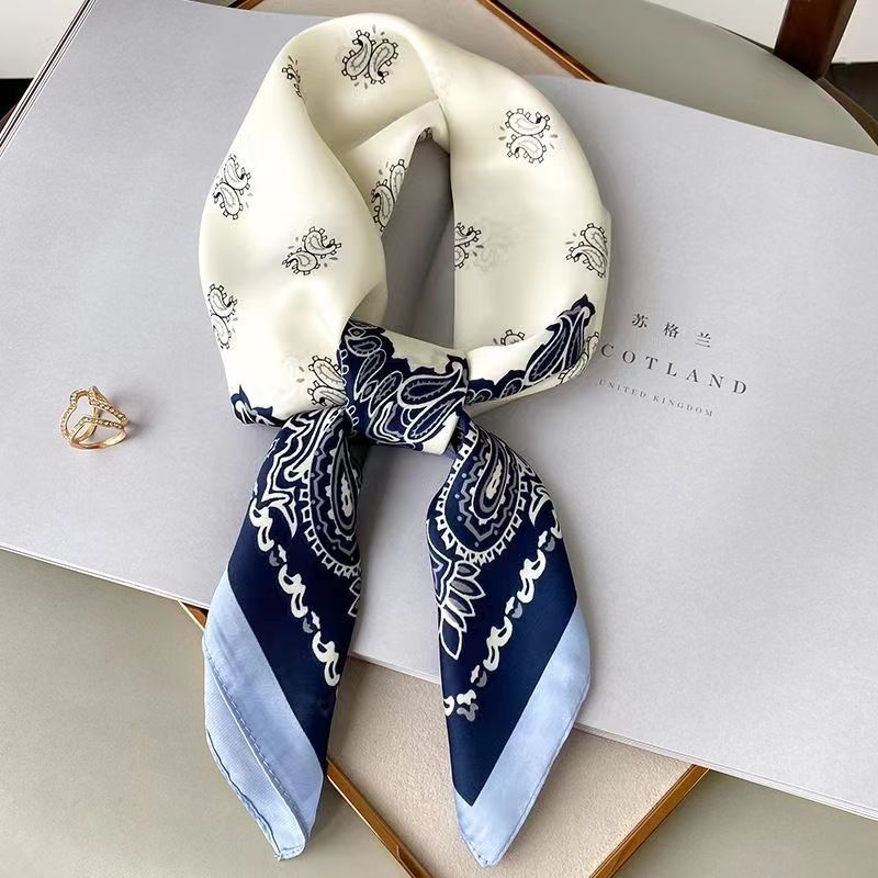 Women's High - end Thin Square Scarf - Elora Moda