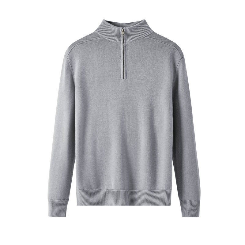 Men's Sweater Thickened Wool Base - Elora Moda