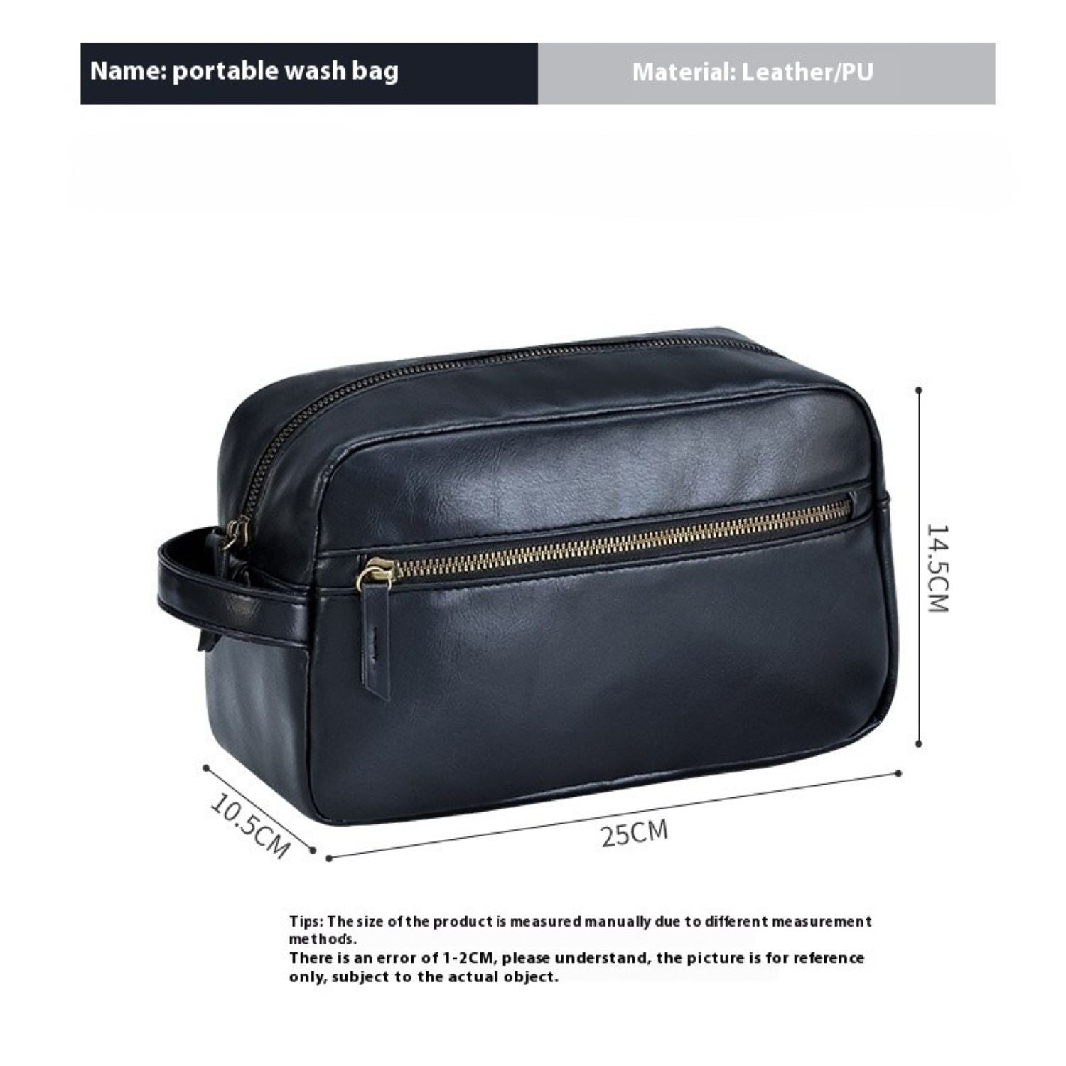 Men Travel Wash Bag Partition Storage Large Capacity Portable - Elora Moda