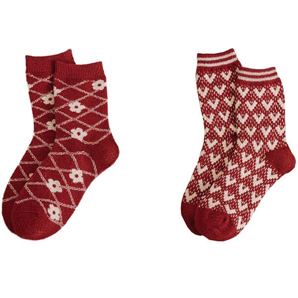 Printing Keep Warm Winter Women Socks - Elora Moda