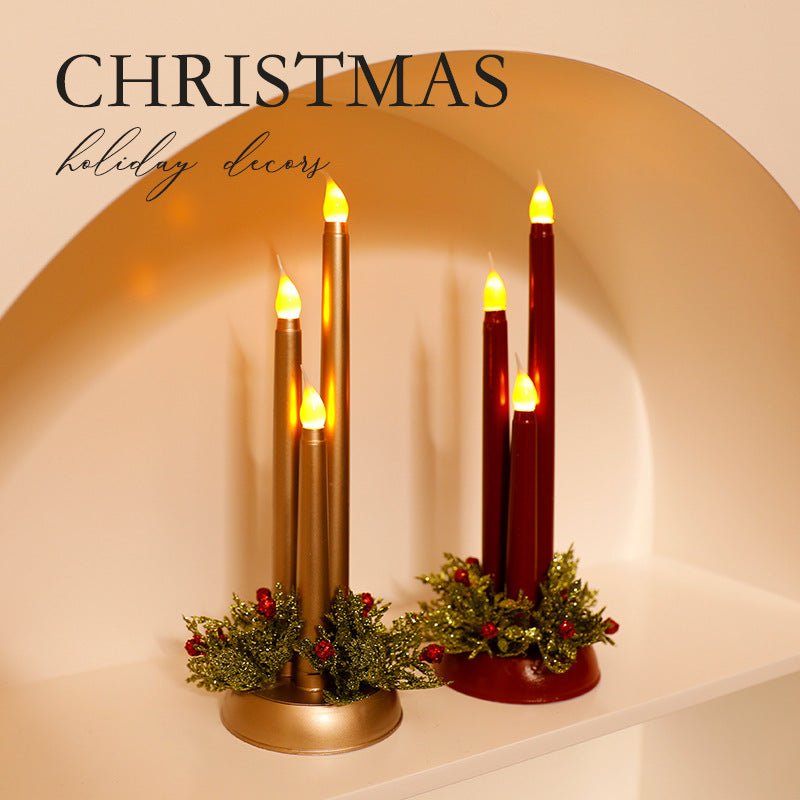 Christmas LED Candle Decoration - Elora Moda