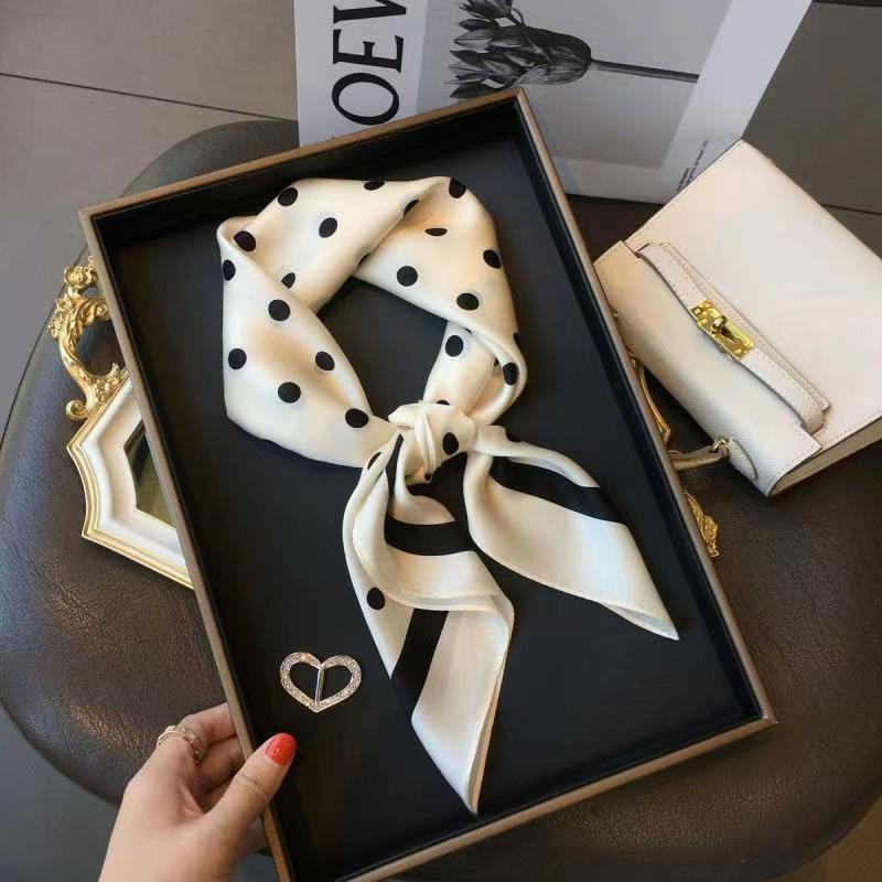 Women's High - end Thin Square Scarf - Elora Moda