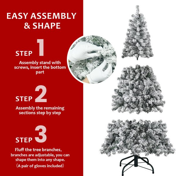 Unlit Christmas Tree 5 ft. - Elora Moda