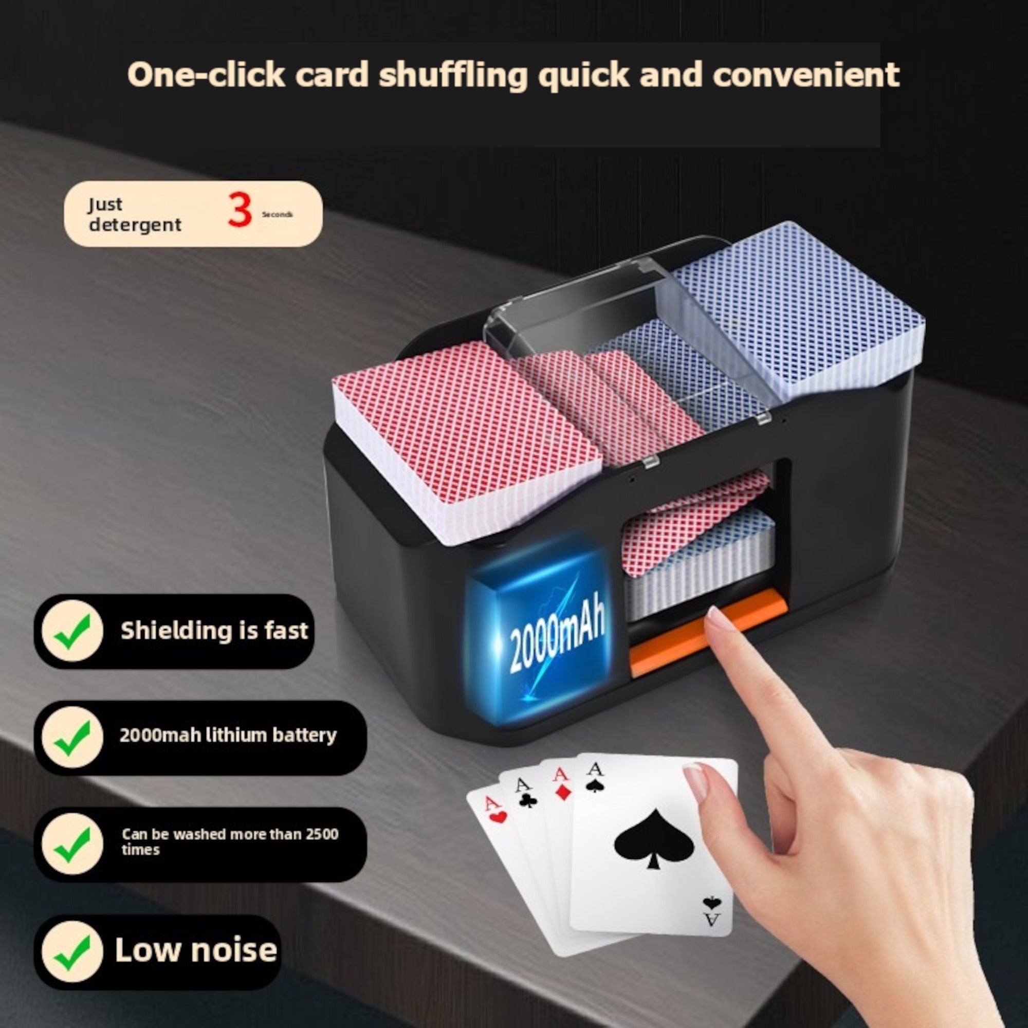 Multi - function Shuffler - Suitable for Commercial and Consumer Use - Elora Moda
