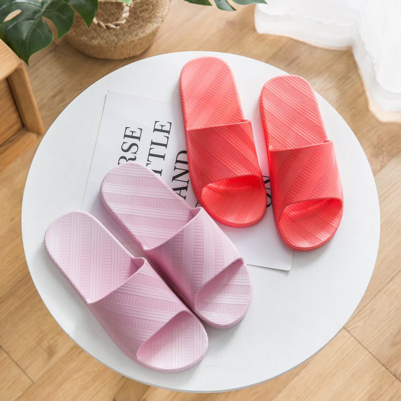 Home Non - slip Platform Slip - on Sandals - Elora Moda