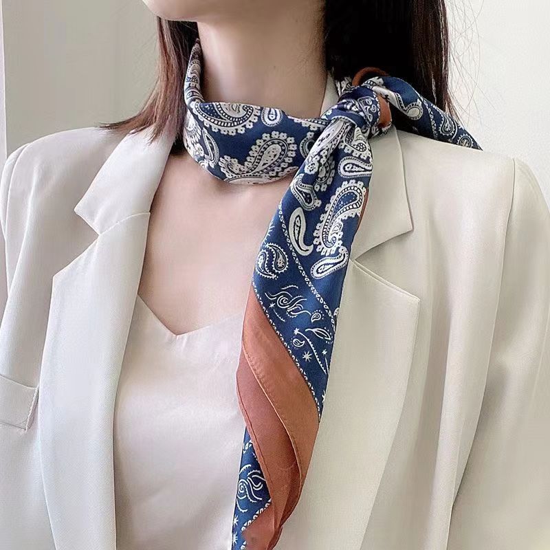 Women's High - end Thin Square Scarf - Elora Moda