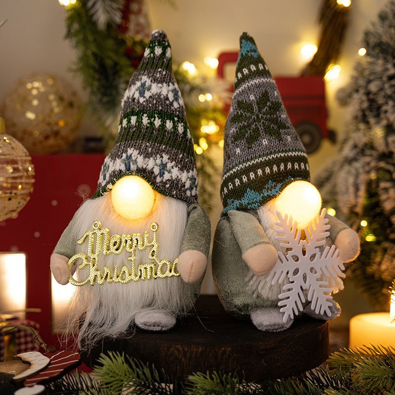 Christmas Decoration Creative Christmas Nose With Lights - Elora Moda