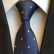 European And American Paisley Polyester Jacquard Men's Tie - Elora Moda