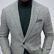 Men's Two - button Large Pocket Jacket British Style - Elora Moda
